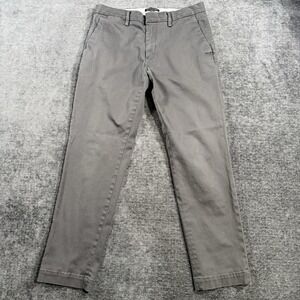 Banana Republic Mason Athletic Tapered Fit Chino Pants Gray Men's Size 32x30